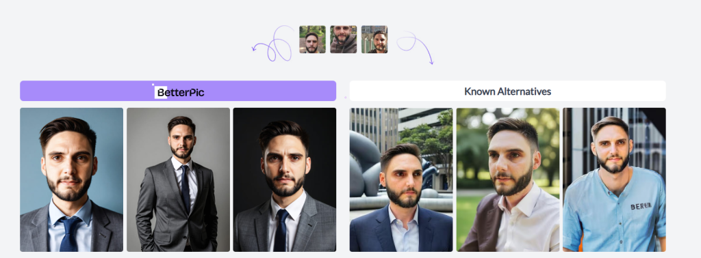 BetterPic Headshot Generator